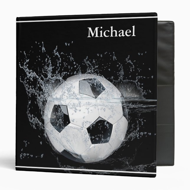 Soccer Ball Binder (Front/Inside)