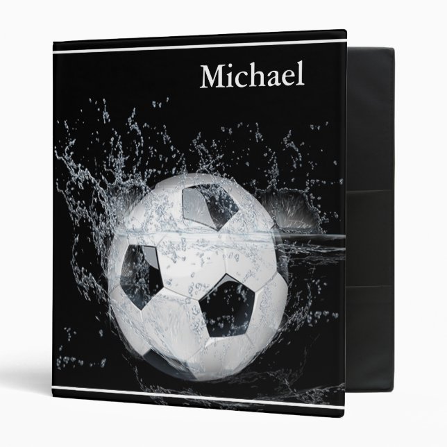 Soccer Ball Binder (Front/Inside)
