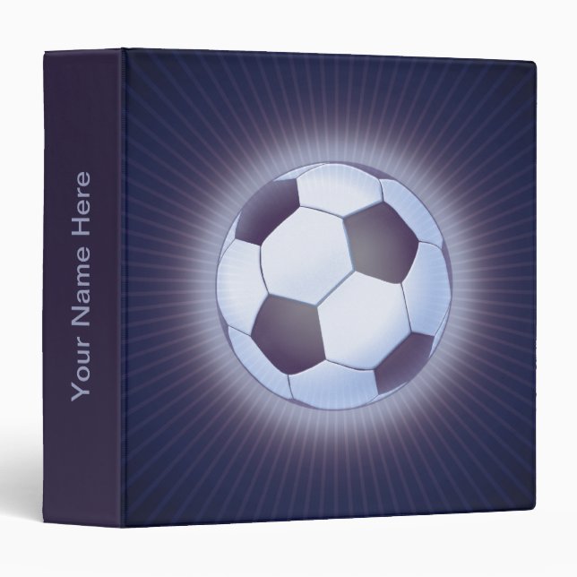 Soccer Ball Binder (Front/Spine)