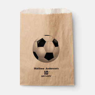 Soccer Ball Birthday Fab Loot Favor Bag
