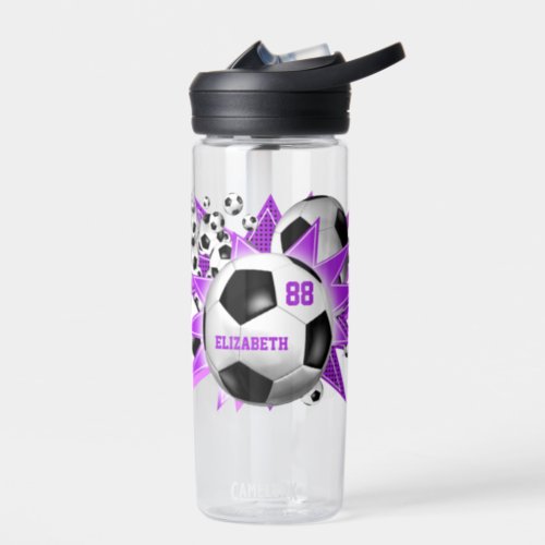 Soccer Ball Blowout Girls soccer accessories Water Bottle