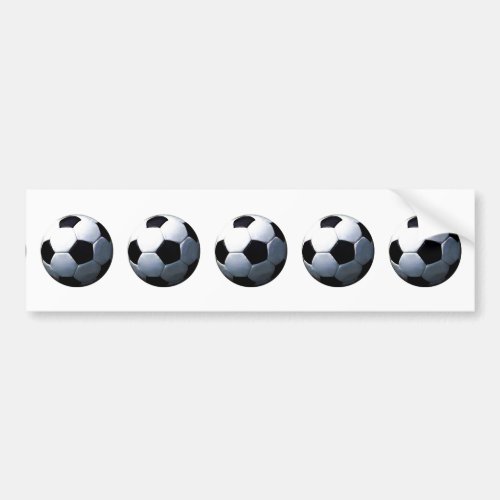 Soccer Ball Bumper Sticker