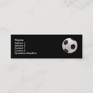 Soccer Ball Business Card