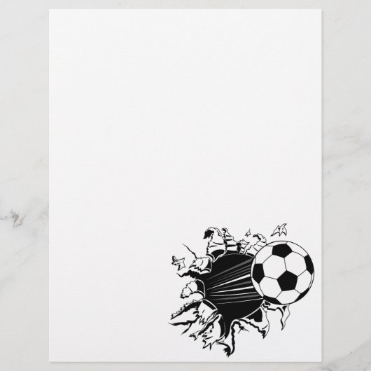 Soccer Ball Busting Out (Front)