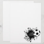 Soccer Ball Busting Out (Front/Back)