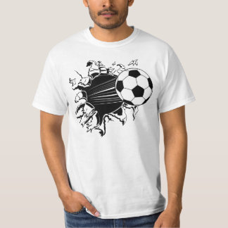 Soccer Ball Busting Out T-Shirt