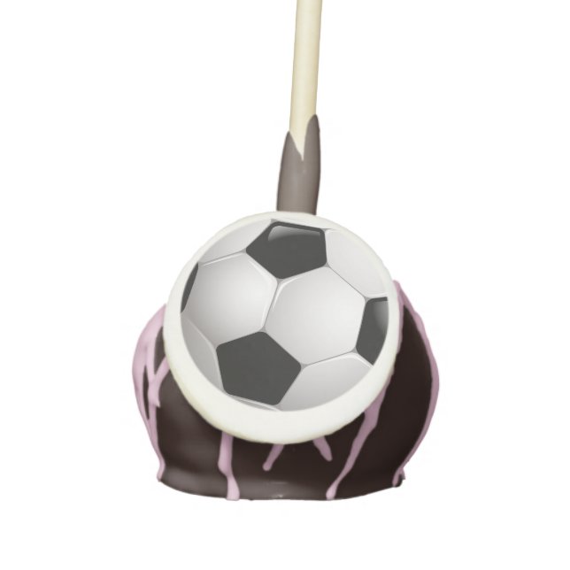 Soccer Ball Cake Pops (Front)