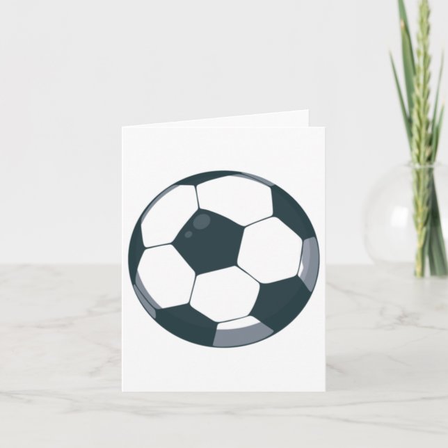 Soccer Ball  Card (Front)