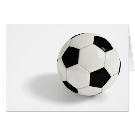 Soccer ball. cards (Front Horizontal)
