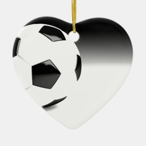 Soccer Ball Ceramic Ornament