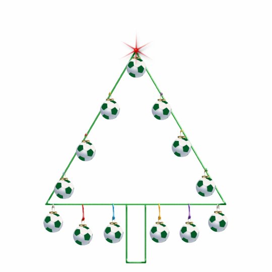 Soccer Ball Christmas Tree Ornament