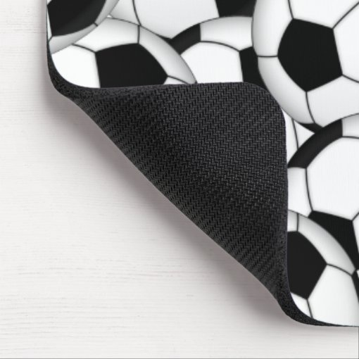 Soccer Ball Collage Mouse Pad Zazzle