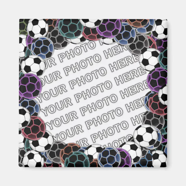 Soccer Ball Collage Photo Zazzle