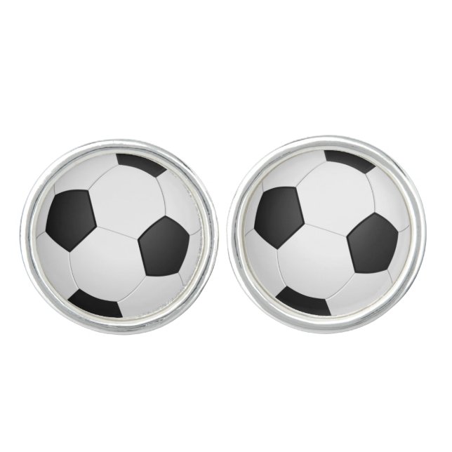 SOCCER BALL CUFF LINK (Front)