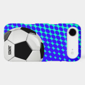 Soccer Ball Custom iPhone 4 Case (Back (Horizontal))