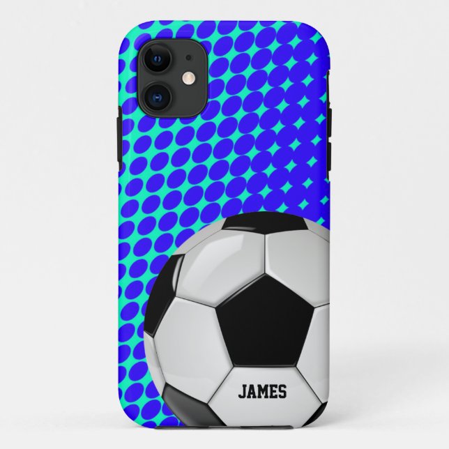 Soccer Ball Custom iPhone 5 Case (Back)