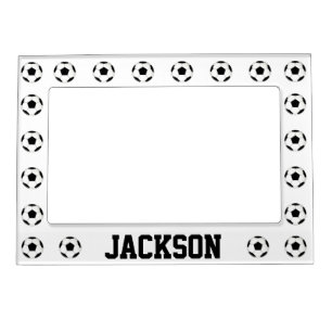 Soccer Ball Custom Magnetic Picture Frame