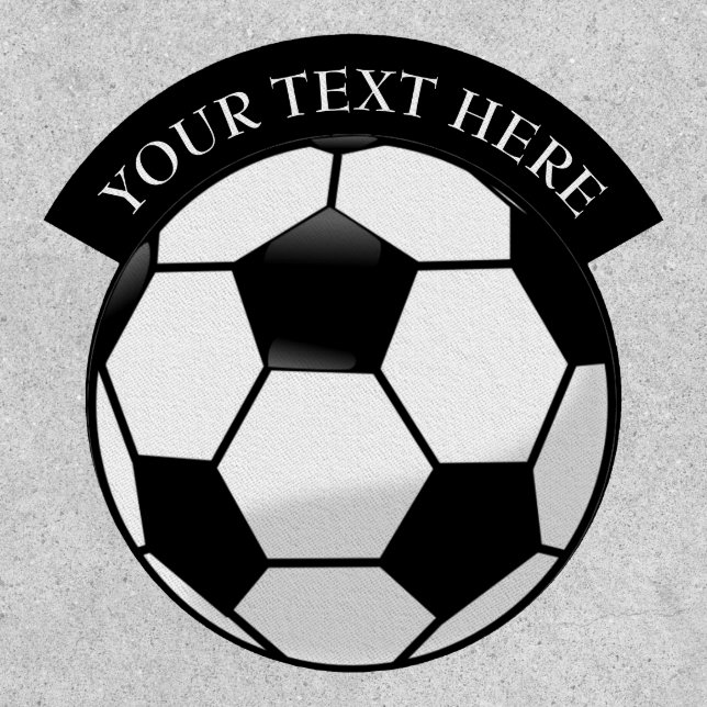 Soccer Ball Custom Patch (Front)