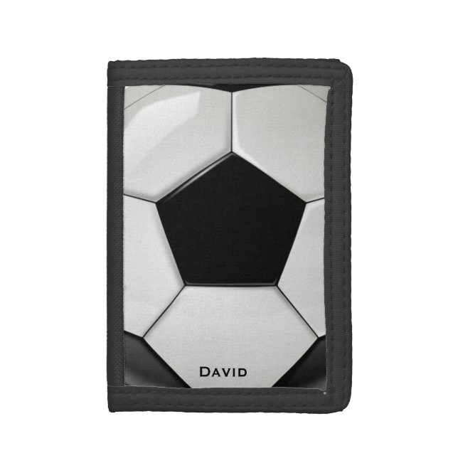 Soccer Ball Custom Wallet (Front Vertical)