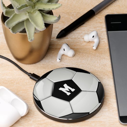 Soccer Ball Custom Wireless Charger (Desk 2)