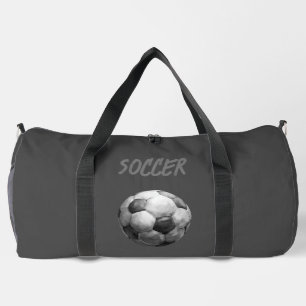 Soccer ball customizable Large Duffle Bag