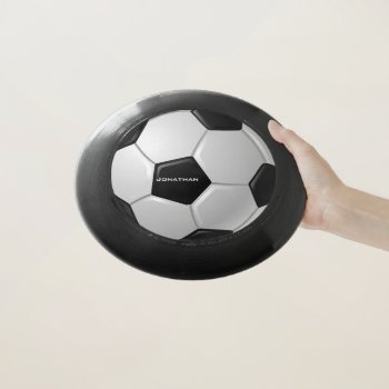 Soccer Ball Design Frisbee by SjasisSportsSpace at Zazzle
