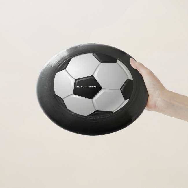 Soccer Ball Design Frisbee