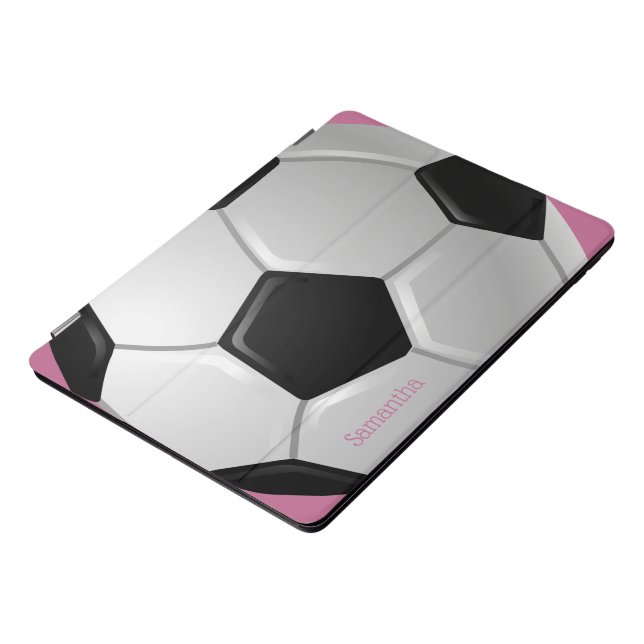 Soccer Ball Design iPad Pro Case (Side)