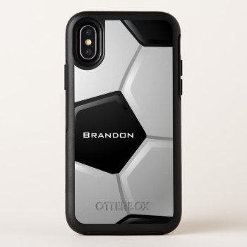 Soccer Ball Design Otterbox Symmetry Iphone X Case by SjasisSportsSpace at Zazzle