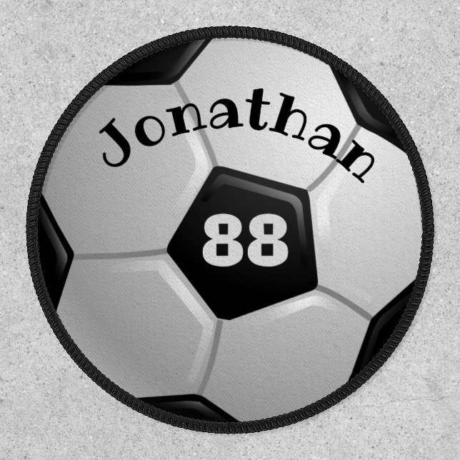 Soccer Ball Design Patch (Front)