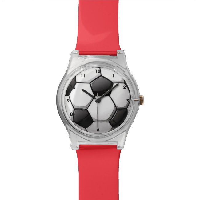 Soccer Ball Design Watch