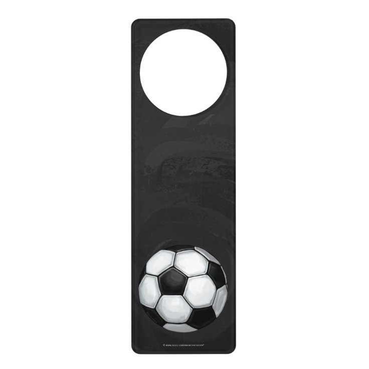 Soccer Ball Door Hanger Zazzle