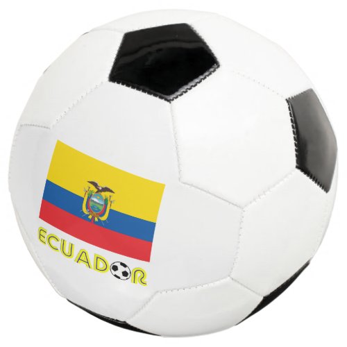 Soccer ball Ecuador