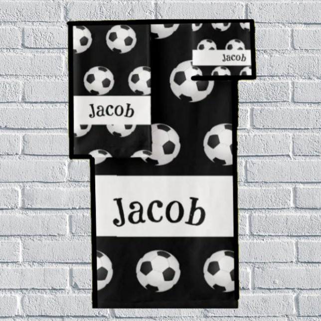 Soccer Ball English Football Futbol Towel Set (Creator Uploaded)