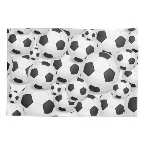 Soccer Ball Fan Pillow Case