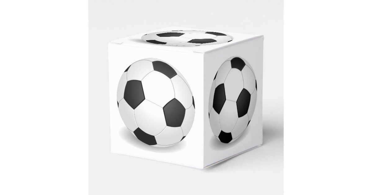 Soccer Ball favor box | Zazzle