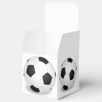 Soccer Ball favor box | Zazzle