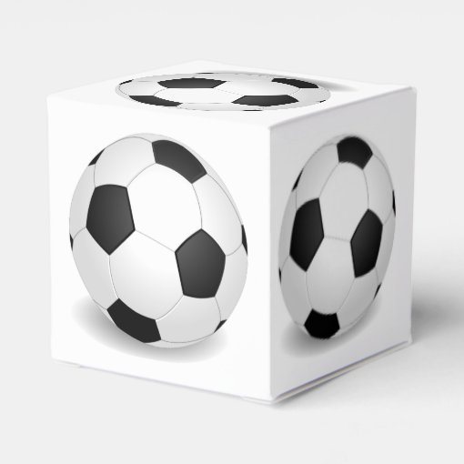 Soccer Ball favor box | Zazzle