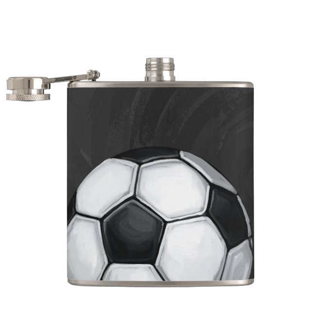 Soccer Ball Flask (Opened)