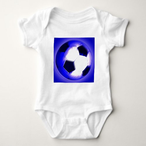 Soccer Ball _ Football Ball Baby Bodysuit