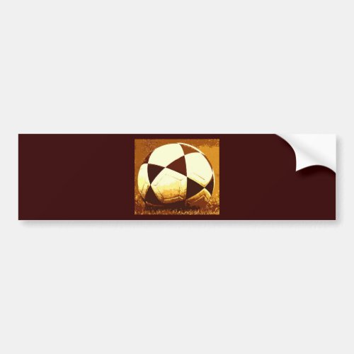 Soccer Ball _ Football Ball Bumper Sticker