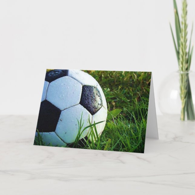 Soccer Ball - Football Ball Card (Front)