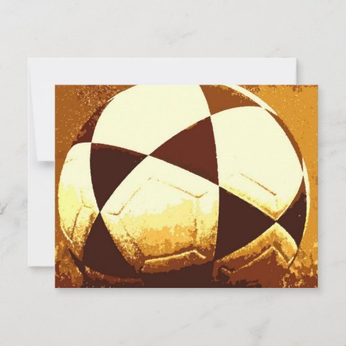 Soccer Ball _ Football Ball Invitation