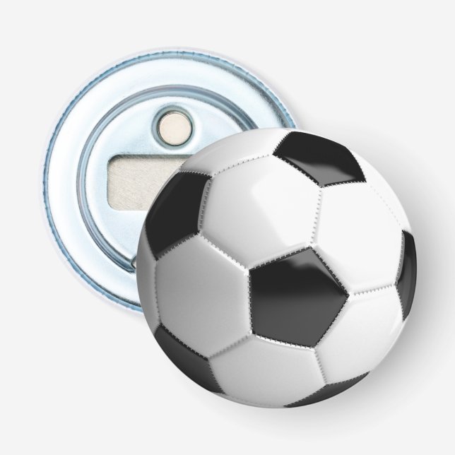 Soccer Ball Football Bottle Opener (Front)