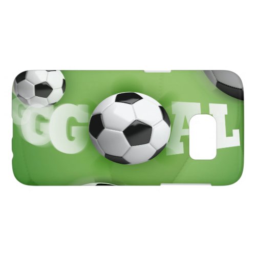 Soccer Ball Football Goal _ Samsung Galaxy S7 Case