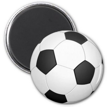Soccer Ball Football Illustration Magnet by stopnbuy at Zazzle