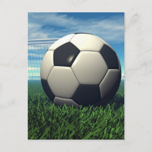 Soccer Ball (Football) Postcard