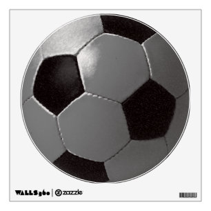 Soccer ball for walls wall decal