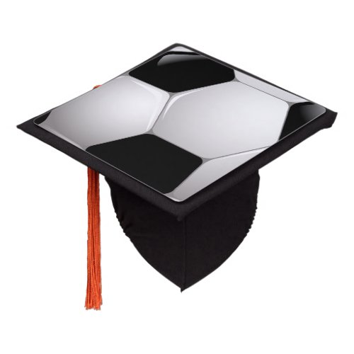 Soccer Ball Graduation Cap Topper