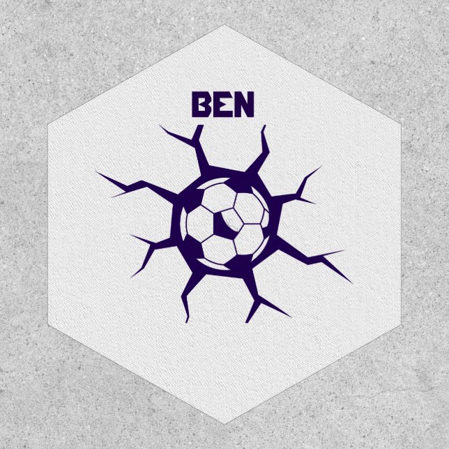 Soccer Ball in a wall Patch (Front)